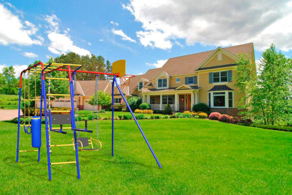 картинка Детский спортивный комплекс для дачи Пионер "Юла Макси" ЦК-2м от магазина Лазалка