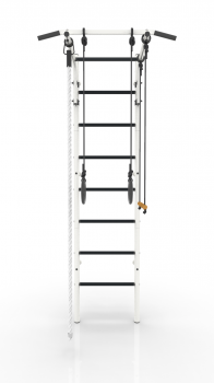 Шведская стенка Атлет-1 ( бело- черный )