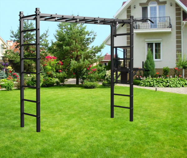 картинка Уличная шведская стенка Sv Sport рукоход У507 (Турник/Брусья) от магазина Лазалка