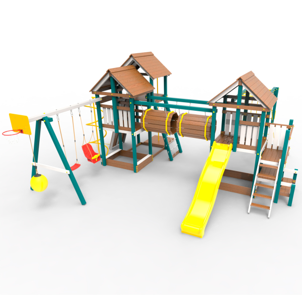 Детская площадка Пикник "Лэйк Д" Стэйдж Бонд с шестом