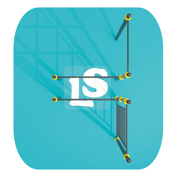 картинка Спортивный комплекс турник, брусья, шведская стенка ВоркАут ЛС30 от магазина Лазалка