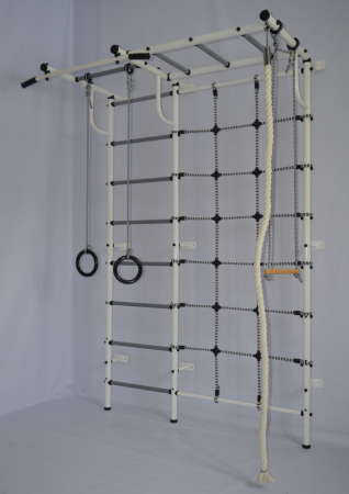 Детский спортивный комплекс ДСК "Пионер С114 " белый-серый