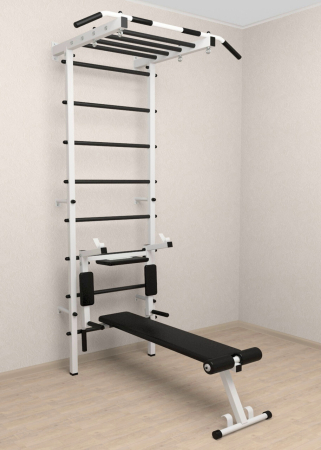 Шведская стенка Sv Pro рукоход 854 (Турник Pro рукоход/Брусья/стойка/Скамья)