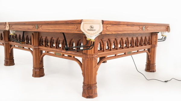 картинка Стол / снукер "Gothic Dynasty" 12 ф (плита 50 мм в комплекте с аксессуарами) с системой подогрева плит от магазина Лазалка