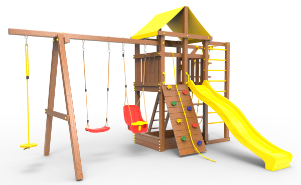 Детская площадка Пикник "Оптимус " с турником и шведской стенкой