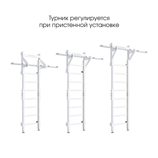 картинка Комплекс «Шведская стенка деревянная ROMANA Eco 2.1» от магазина Лазалка